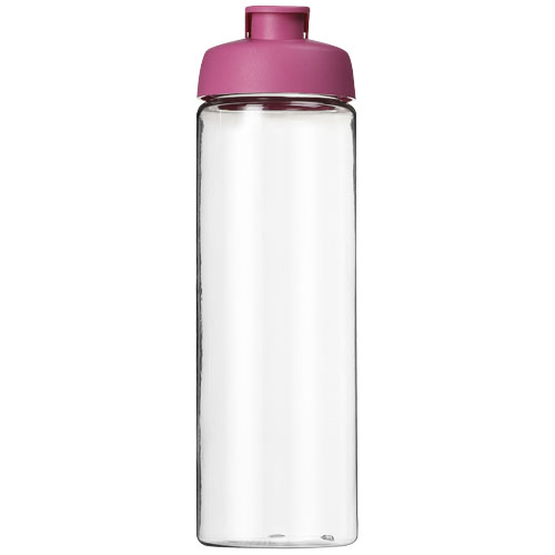 Bidon H2O Vibe o pojemności 850 ml z otwieranym wieczkiem Przezroczysty-Różowy 21009408 (2)