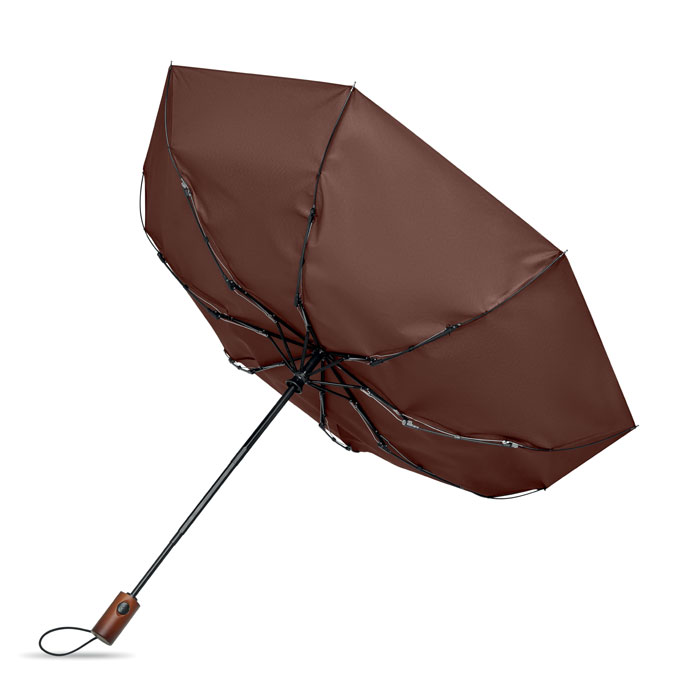 21" parasol automatyczny z drewnia Brazowy MO3219-01 (2)
