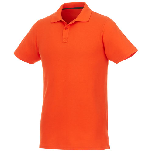 Helios - koszulka męska polo z krótkim rękawem Pomarańczowy 38106330 