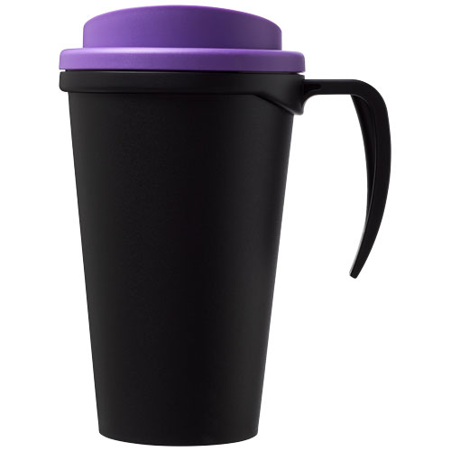 Kubek termiczny z serii Americano® Grande o pojemności 350 ml Czarny-Fioletowy 21000418 (3)
