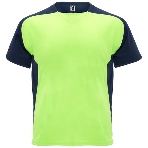 Bugatti sportowa koszulka unisex z krótkim rękawem Fluor Green R63998Z5 
