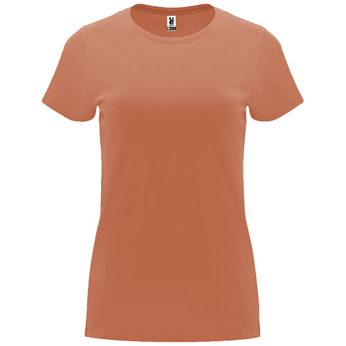 Capri koszulka damska z krótkim rękawem Greek Orange R66833M5 