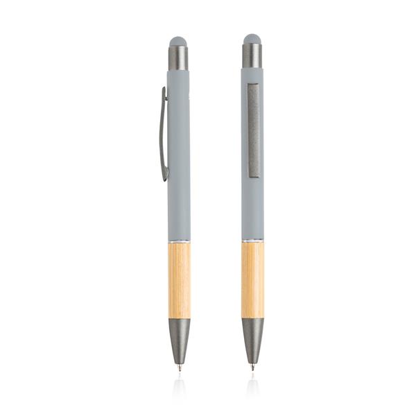 Gadżet reklamowy - Aluminiowy długopis z recyklingu z funkcją touch / Retouch