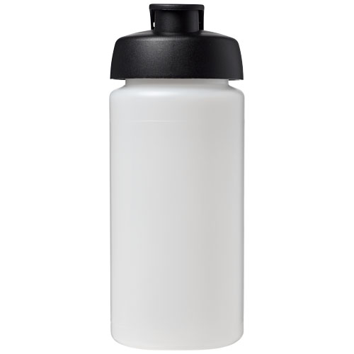 Bidon Baseline® Plus o pojemności 500 ml z wieczkiem zaciskowym i uchwytem Przezroczysty-Czarny 21007215 (2)