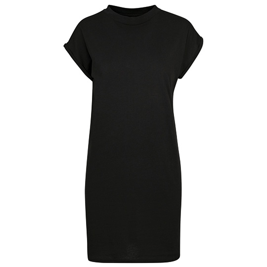 Sukienka T-shirtowa Bawełniana Black BY101-481651 
