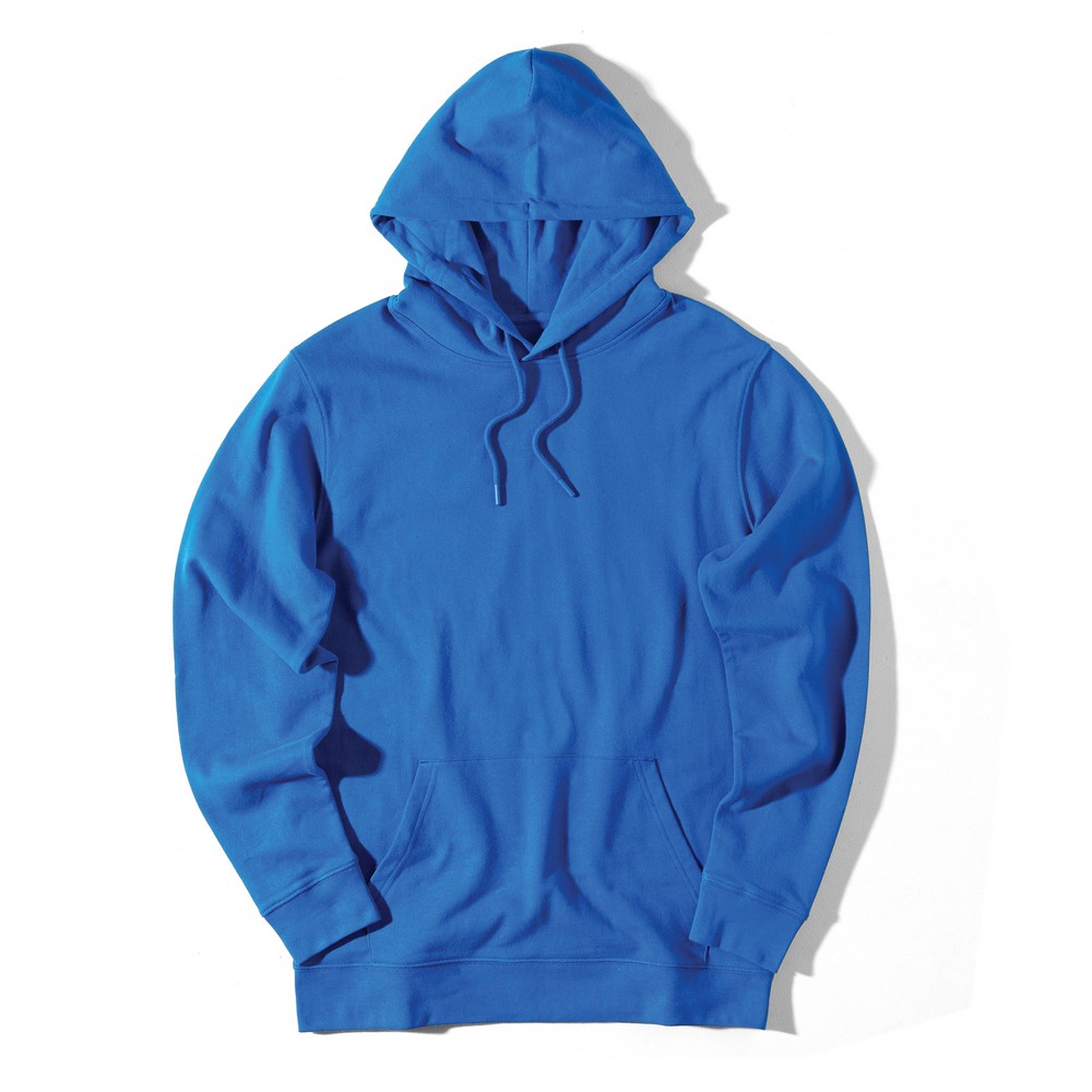 Bluza z kapturem z bawełny z recyklingu Iqoniq Jasper Niebieski T9400.025.XXS (5)