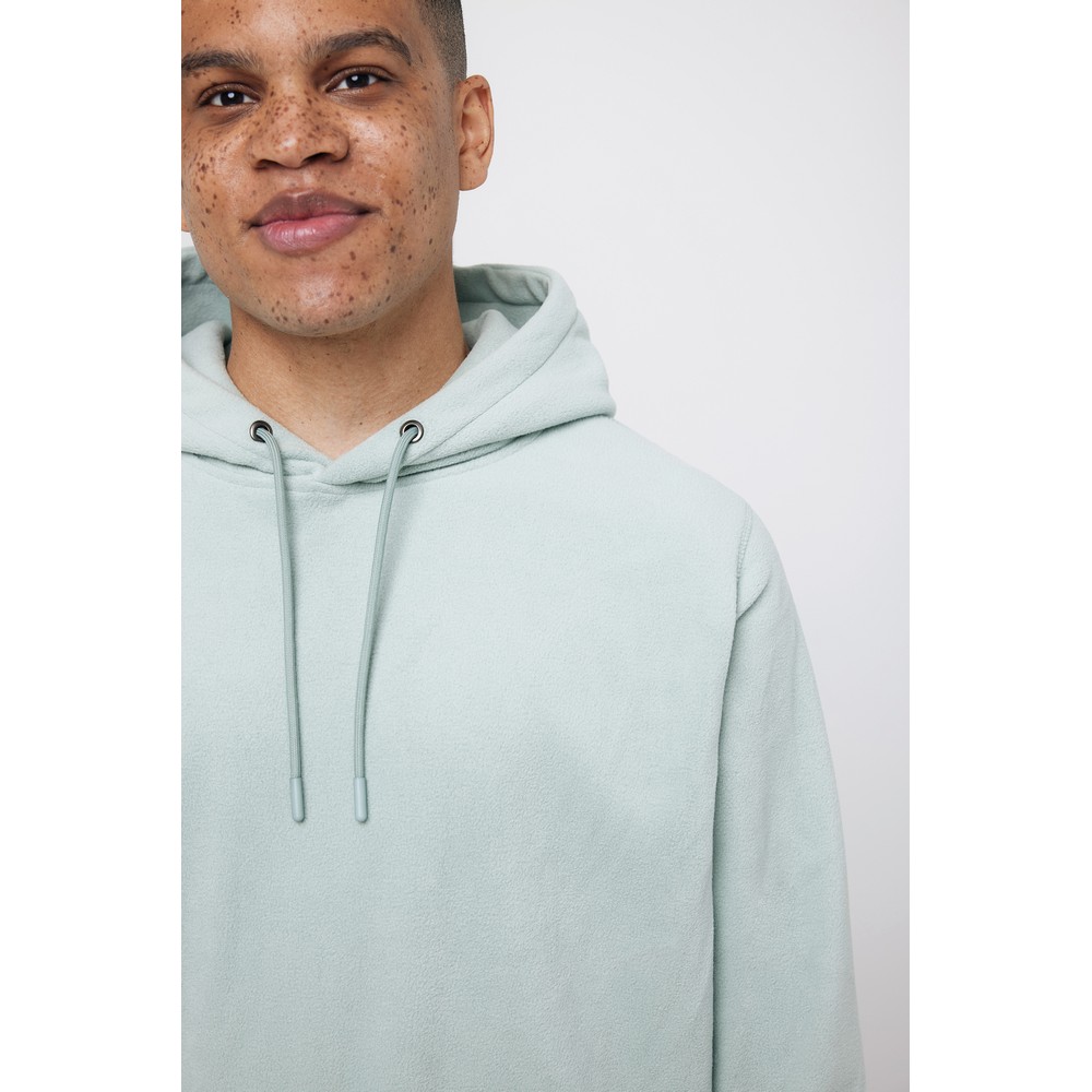 Bluza z kapturem z mikropolaru Iqoniq Trivor, RPET Zielony T9403.023.XXL (4)