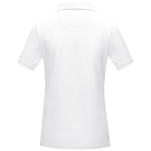 Damska organiczna koszulka polo Graphite z certyfikatem GOTS Biały 37509012 (4)