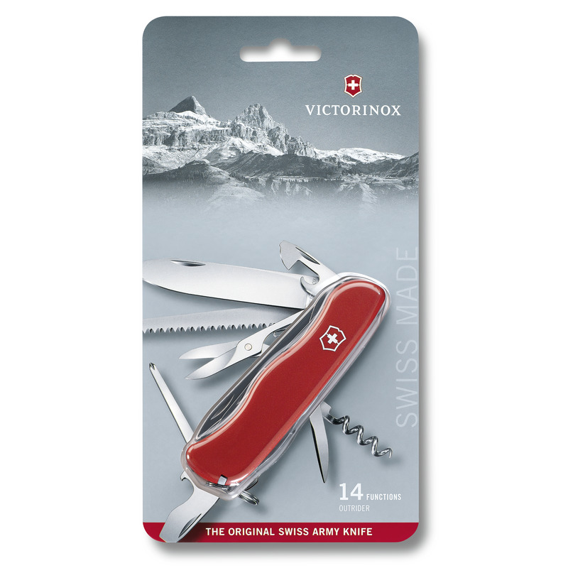 Scyzoryk Outrider Victorinox Czerwony 0851305 (1)
