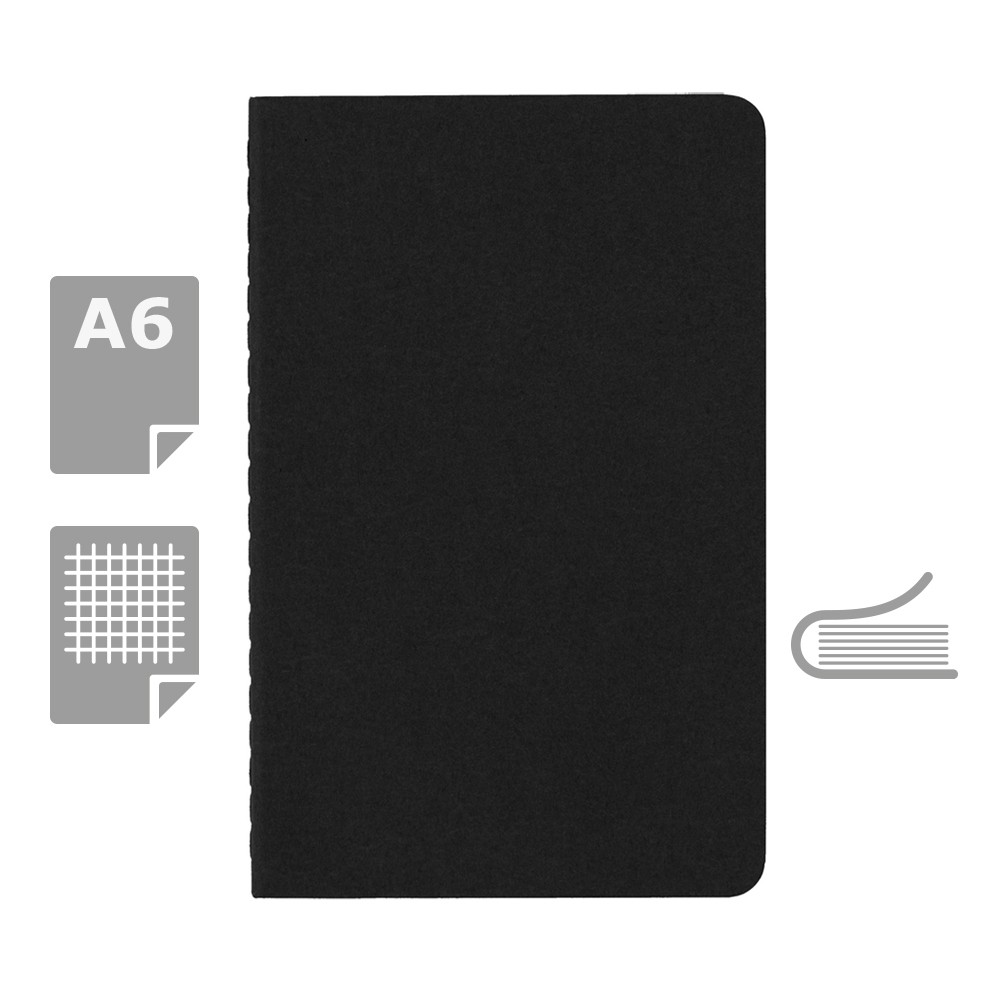 Zeszyt MOLESKINE Cahier Journal ok. A6 Czarny VM019-03 
