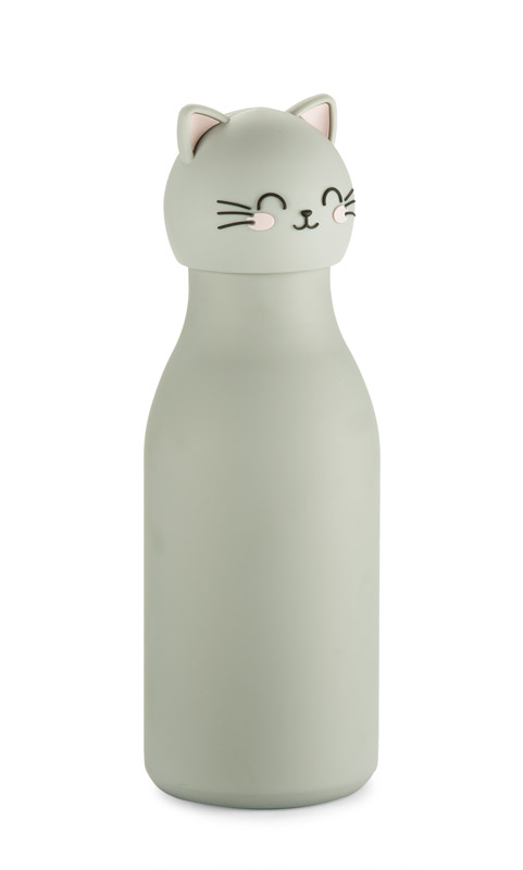 Butelka termiczna ANIMI - Dinozaur 400 ml Szary 16262-14 
