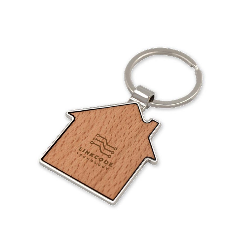 Brelok do kluczy "domek" | Cedar Drewno V4836-17 (2)