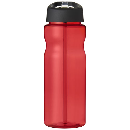 Bidon H2O Eco o pojemności 650 ml z wieczkiem z dzióbkiem Czerwony-Czarny 21009910 (2)