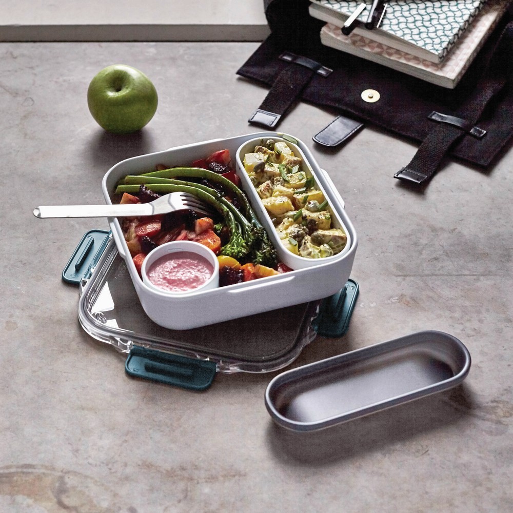 Lunchbox, pudełko śniadaniowe Black+Blum Zielony P439.0233 (5)