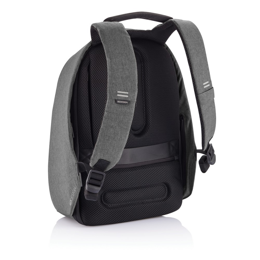 Bobby Hero Regular plecak chroniący przed kieszonkowcami Szary P705.292 (5)