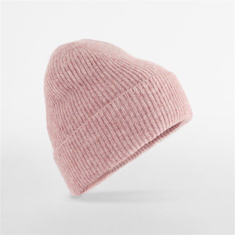 Czapka dzianinowa z domieszką wełny Pink Marl CB388-1398318 (1)