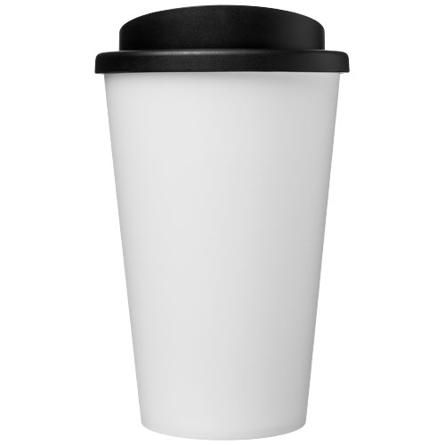 Kubek Americano Eco z recyklingu o pojemności 350 ml Biały-Czarny 21042213 (2)