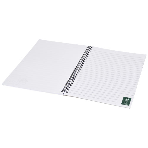 Notatnik Desk-Mate® w formacie A5 z przedziałką Biały-Czarny 21251012 (2)