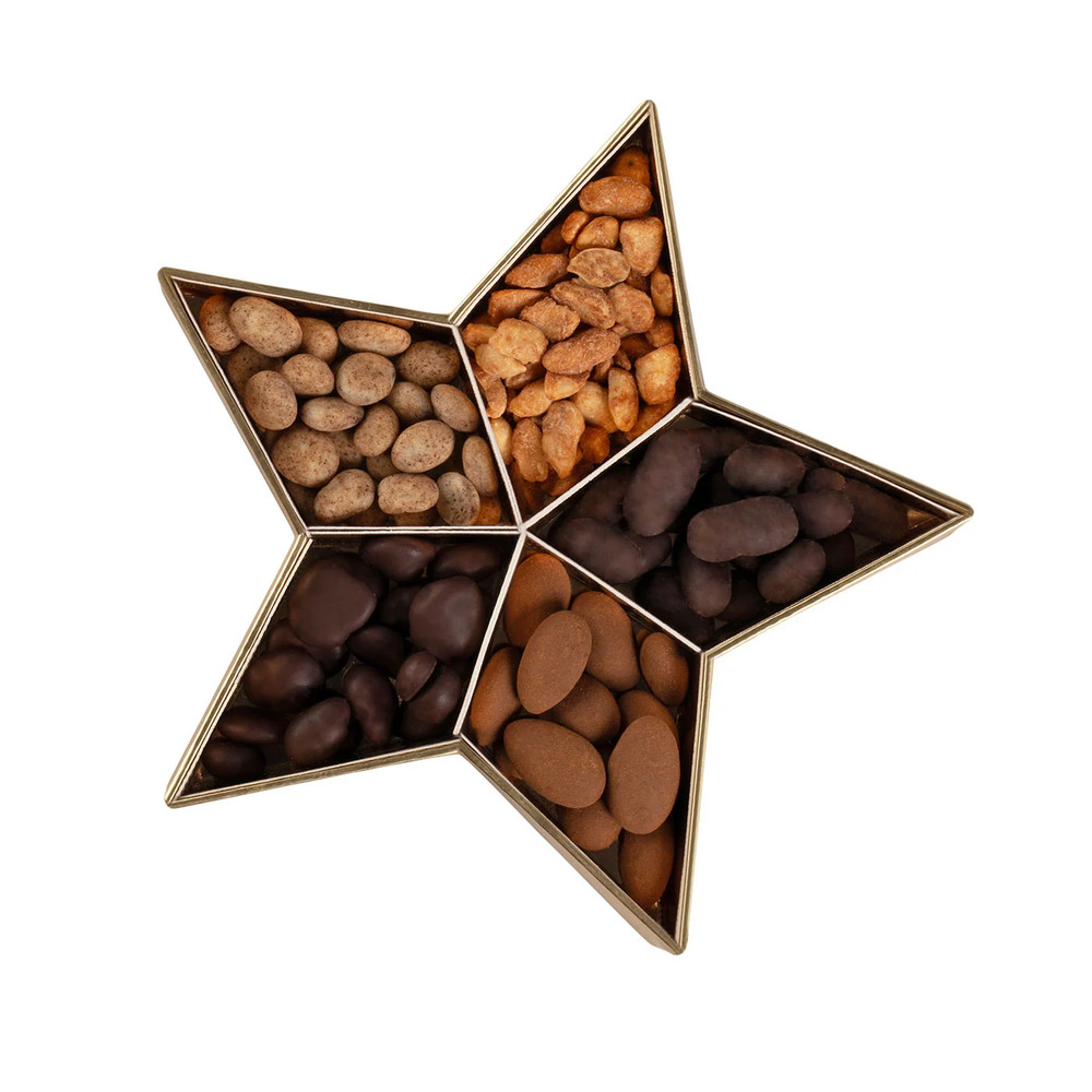 Bakalie Red Christmas Star Wielokolorowy S0844/XM (1)