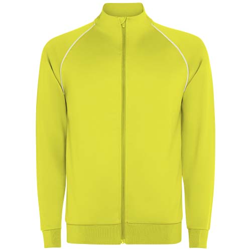 Bluza dziecięca Valier z zamkiem błyskawicznym na całej długości Fluorescencyjny żółty K04371CD 