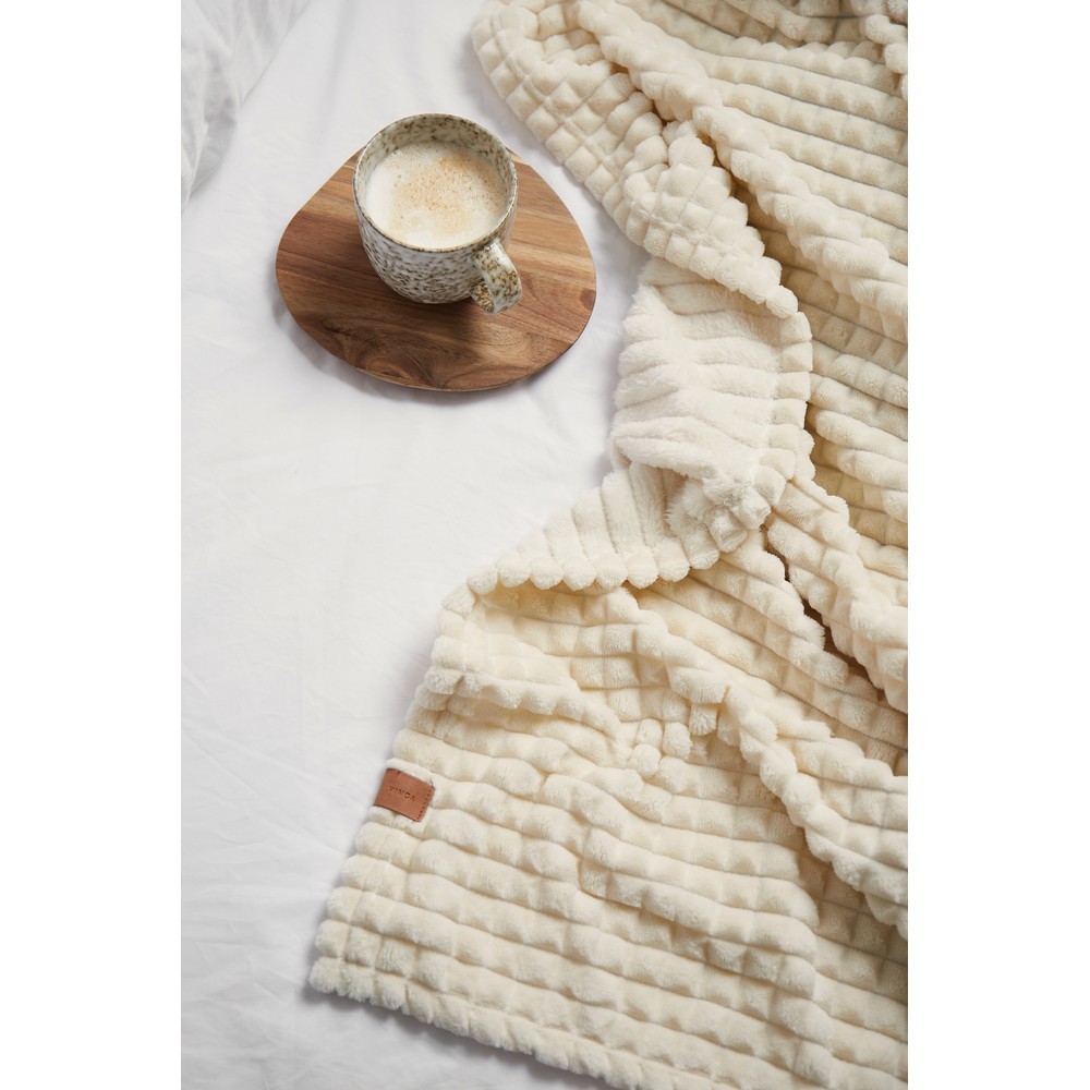 Koc VINGA Bransons RPET Beżowy VG470-20 (4)