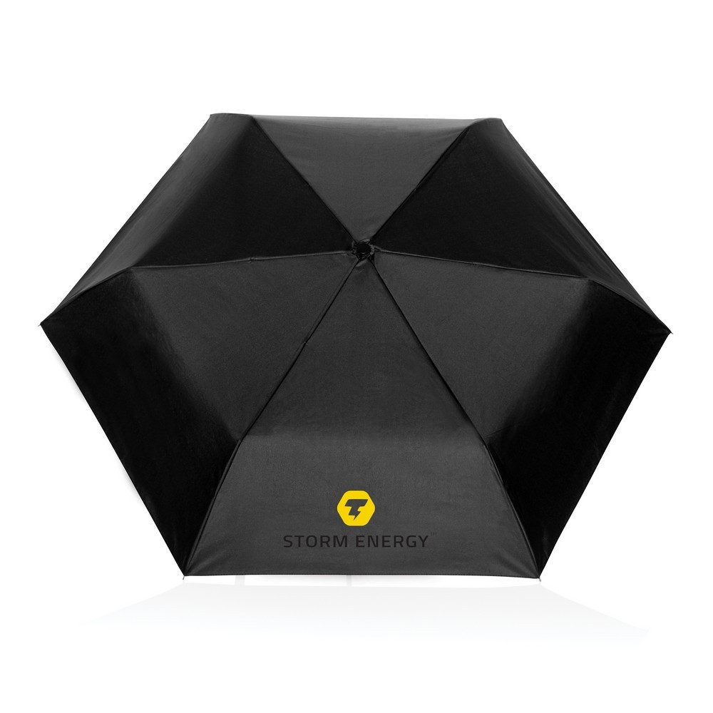 Parasol automatyczny 20.5" Swiss Peak AWARE™ RPET Czarny P850.321 (3)