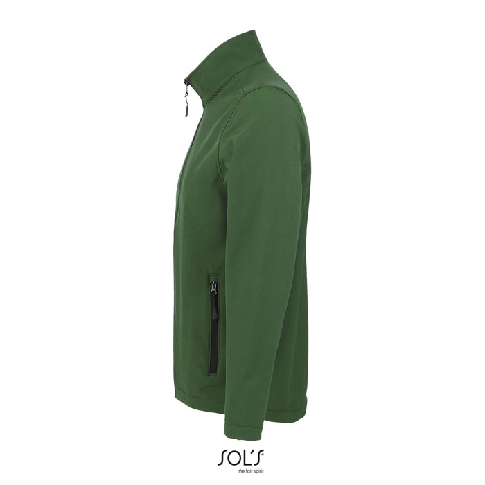 RACE męski softshell Ciemno-Zielony S01195-BO-L (1)