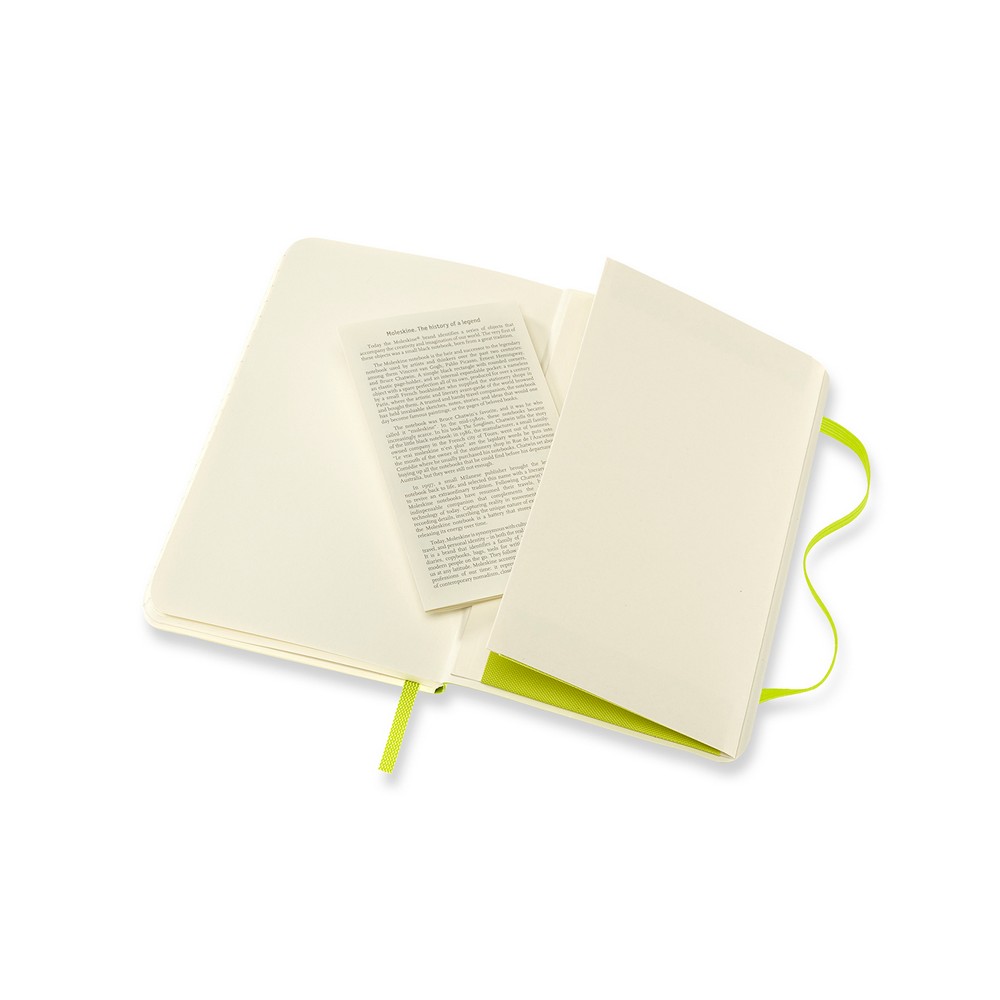 MOLESKINE Notatnik ok. A6 Limonkowy VM205-09 (3)