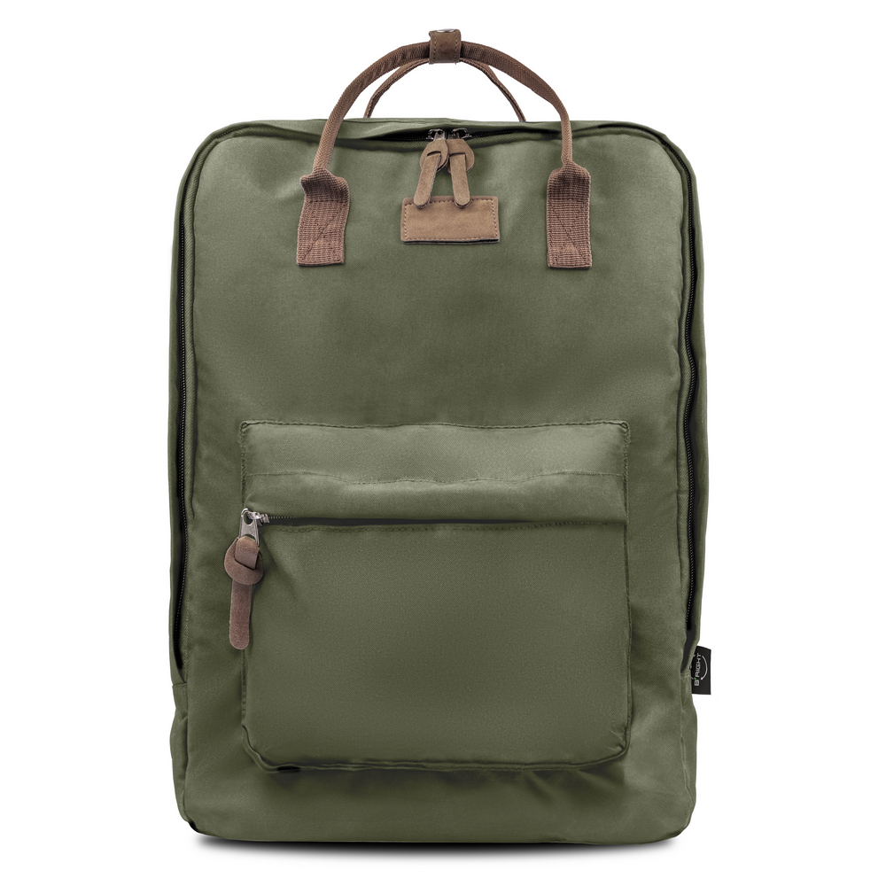 Plecak na laptopa 15,6" RPET B'RIGHT | Finlay Zielony V0045-06 (3)