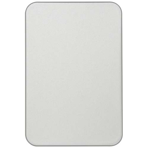Powerbank Avis 10 000 mAh z recyklingowanego aluminium, z wbudowanym magnesem  Srebrny 12444581 (3)