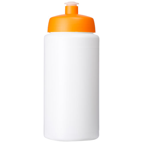 Bidon Baseline® Plus o pojemności 500 ml ze sportowym wieczkiem i uchwytem Biały-Pomarańczowy 21068707 (2)