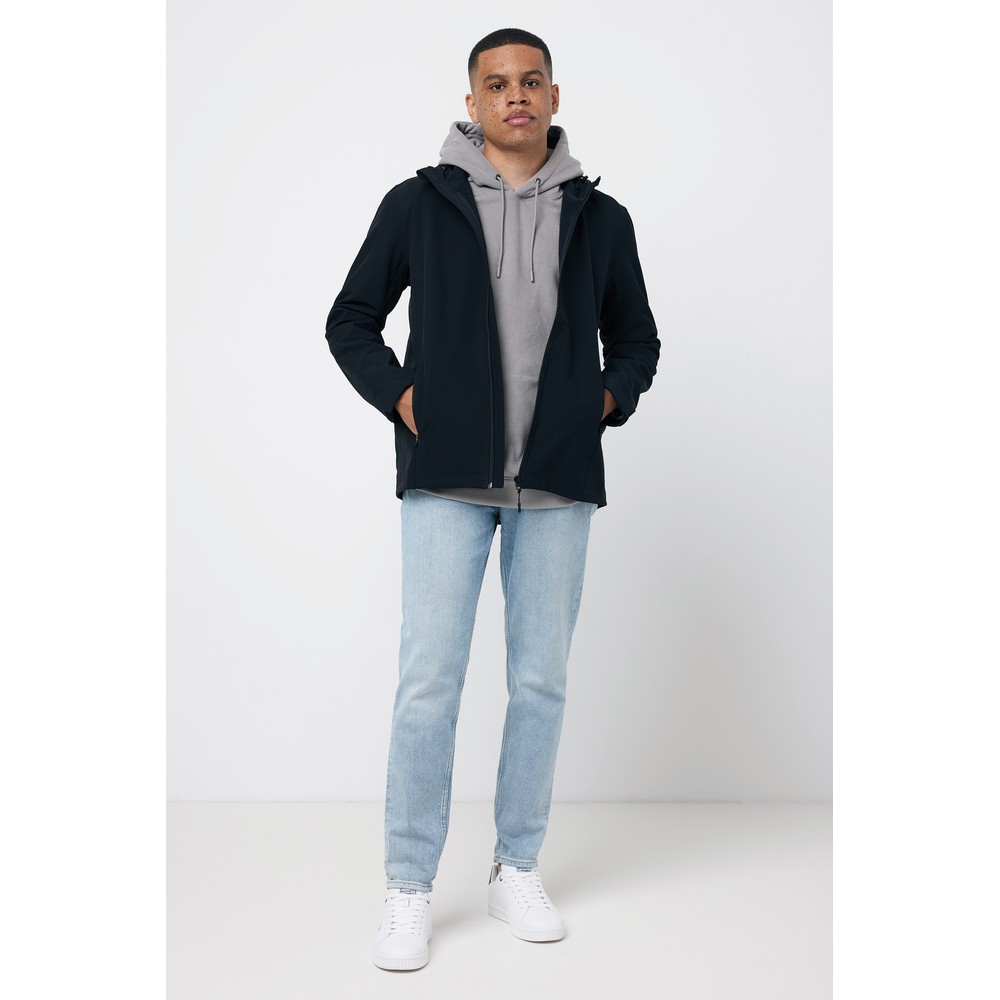 Bluza z kapturem z mikropolaru Iqoniq Trivor, RPET Szary T9403.027.M (16)