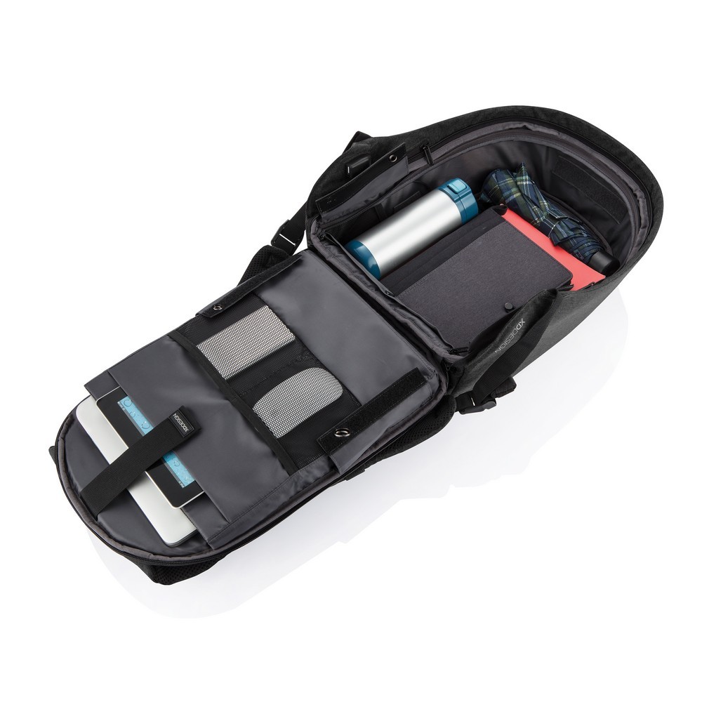 Bobby Hero XL plecak chroniący przed kieszonkowcami Szary P705.712 (11)