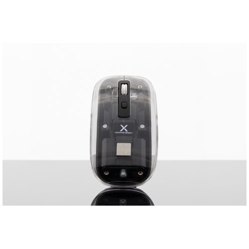 SCX.design O24 przezroczysta mysz bezprzewodowa Bluetooth® 2,4 GHz z wieloma trybami Przezroczysty klarowny 1PX16701 (1)