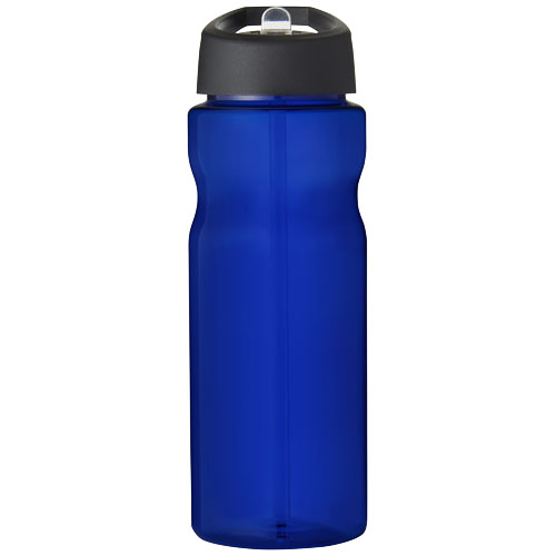 Bidon H2O Eco o pojemności 650 ml z wieczkiem z dzióbkiem Niebieski-Czarny 21009902 (2)