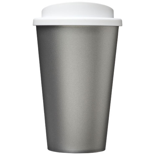 Kubek termiczny z serii Americano® o pojemności 350 ml Srebrny-Biały 21000125 (2)