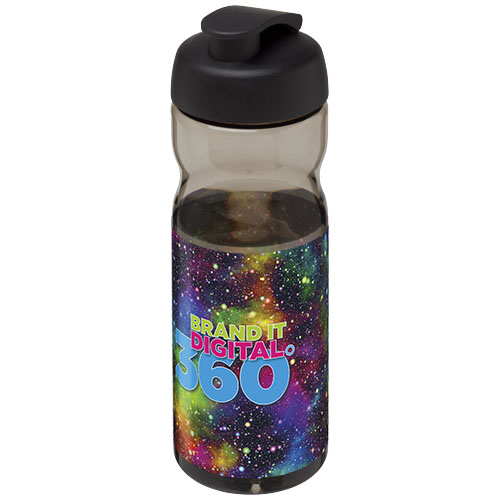 Bidon H2O Base® o pojemności 650 ml z wieczkiem zaciskowym Węgiel drzewny 21004519 (1)
