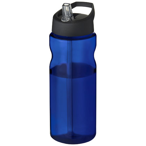 Bidon H2O Eco o pojemności 650 ml z wieczkiem z dzióbkiem Niebieski-Czarny 21009902 