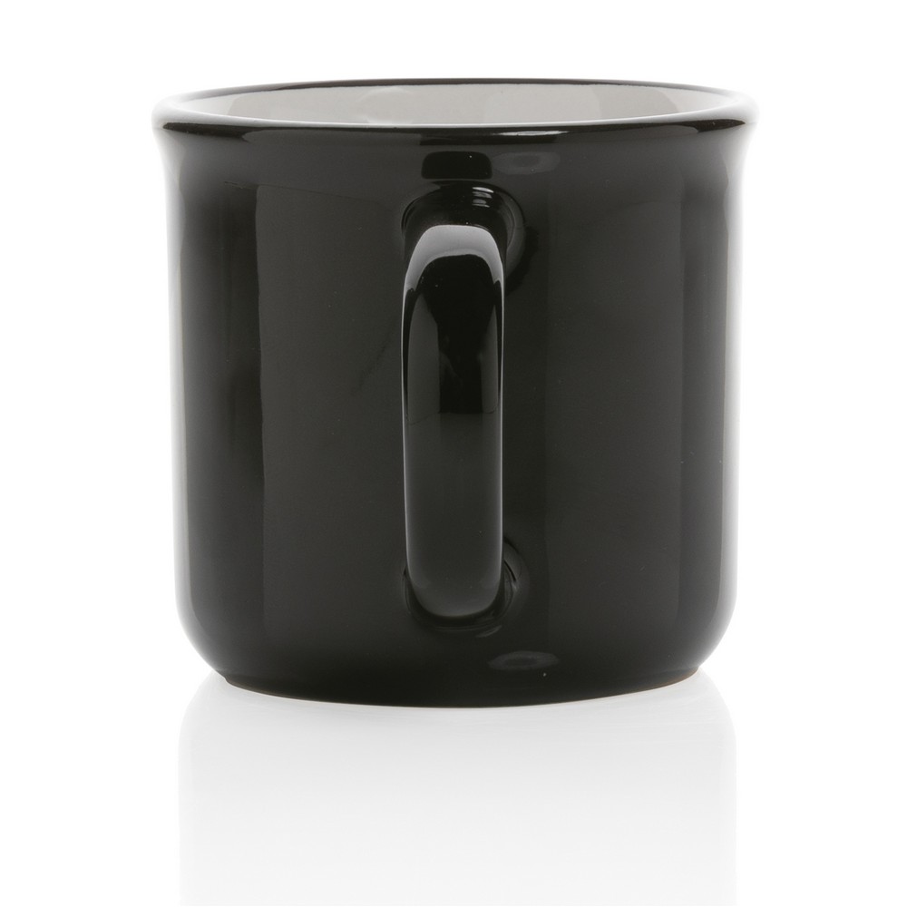 Kubek ceramiczny 280 ml Czarny P434.031 (2)