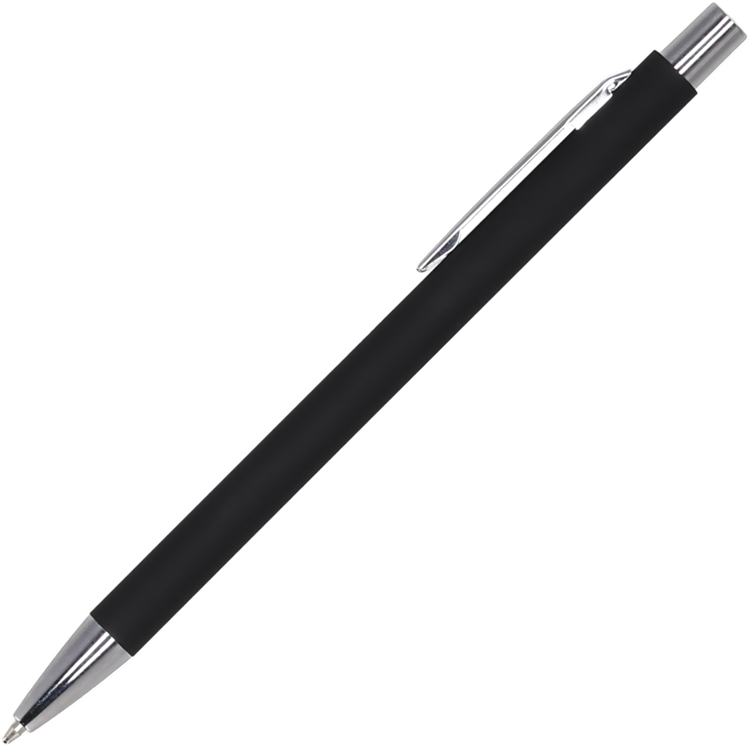 Długopis metalowy soft touch GIORGIO Czarny 1368003 (1)