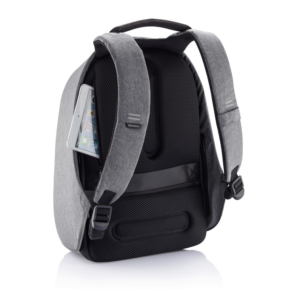 Bobby Hero XL plecak chroniący przed kieszonkowcami Szary P705.712 (16)