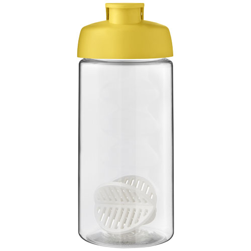 Shaker H2O Active Bop o pojemności 500ml Żółty-Przezroczysty 21070411 (2)