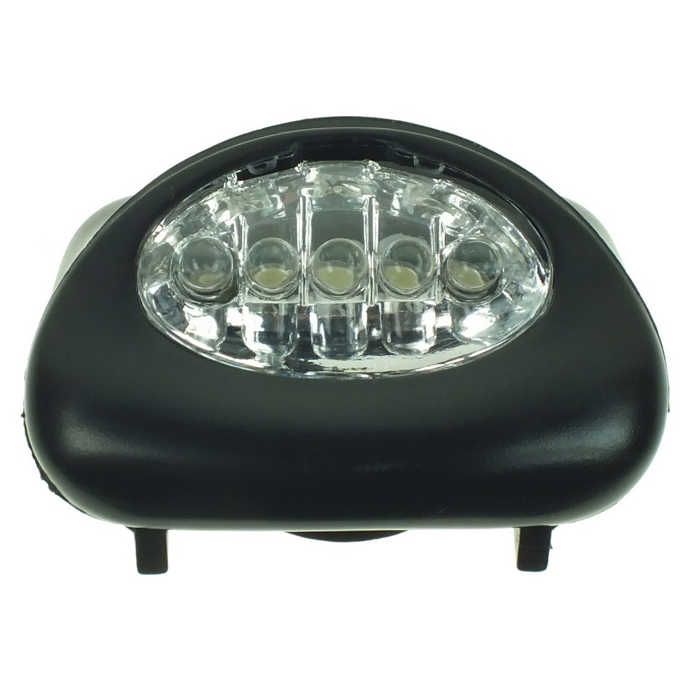 Latarka na głowę 5 LED Czarny V5528-03 (3)