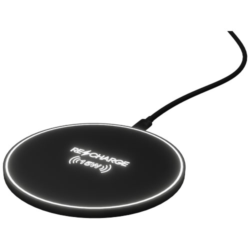 Podświetlana bezprzewodowa ładowarka indukcyjna SCX.design W21 o mocy 15 W Czarny 1PX18090 