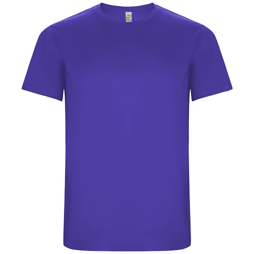 Imola sportowa koszulka męska z krótkim rękawem Mauve R04273E1 