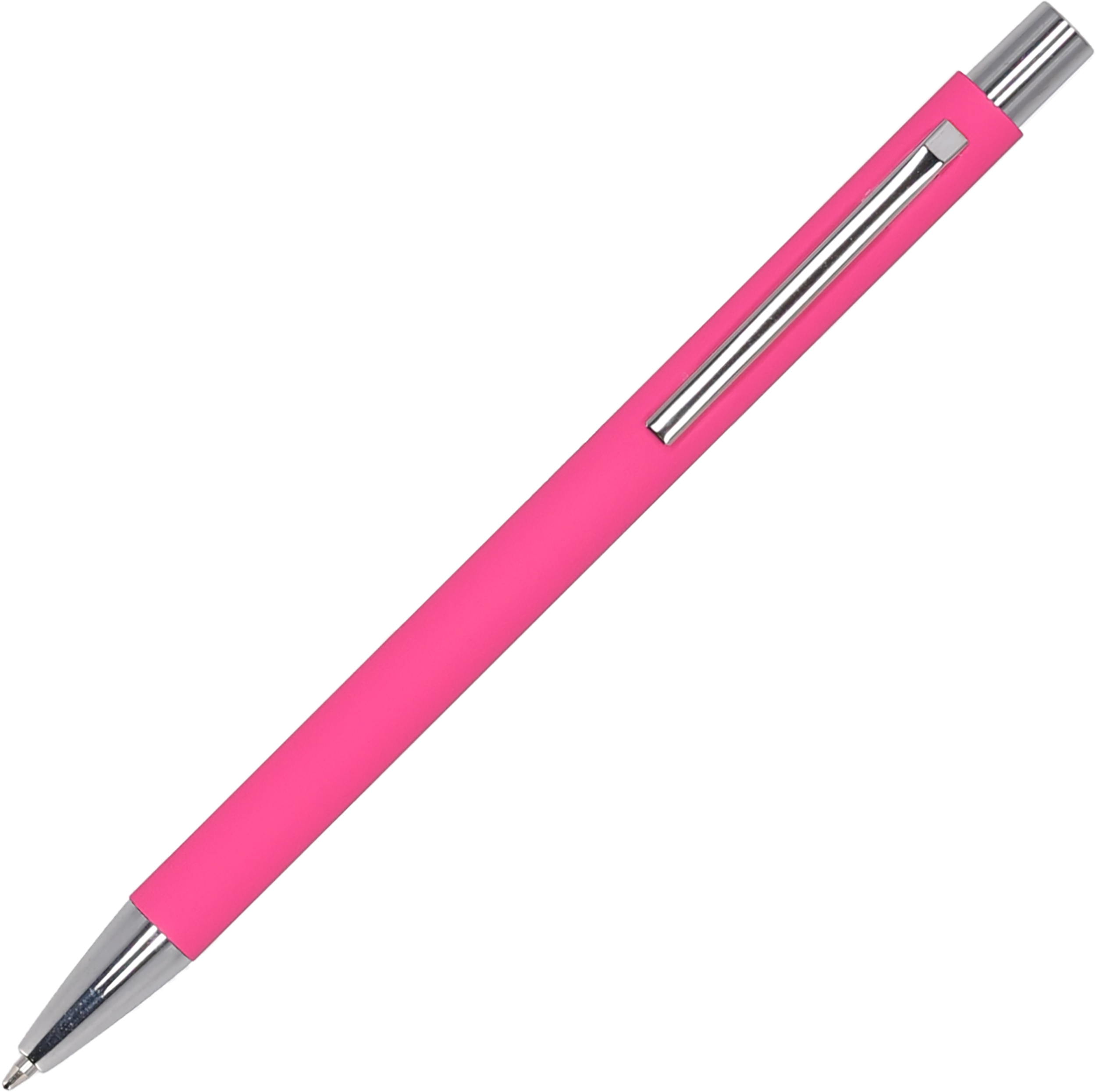 Długopis metalowy soft touch GIORGIO Różowy 1368011 (3)