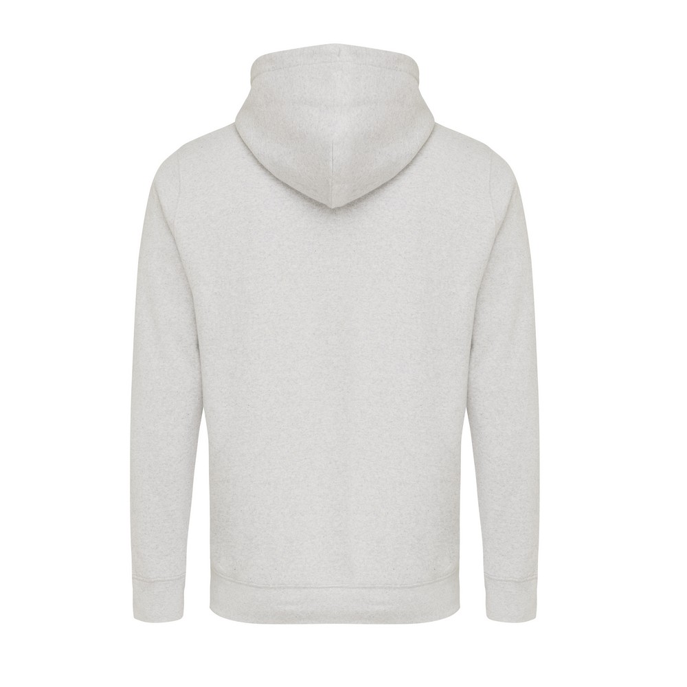Lekka bluza z kapturem Iqoniq Rila, bawełna z recyklingu Szary T9404.032.4XL (1)