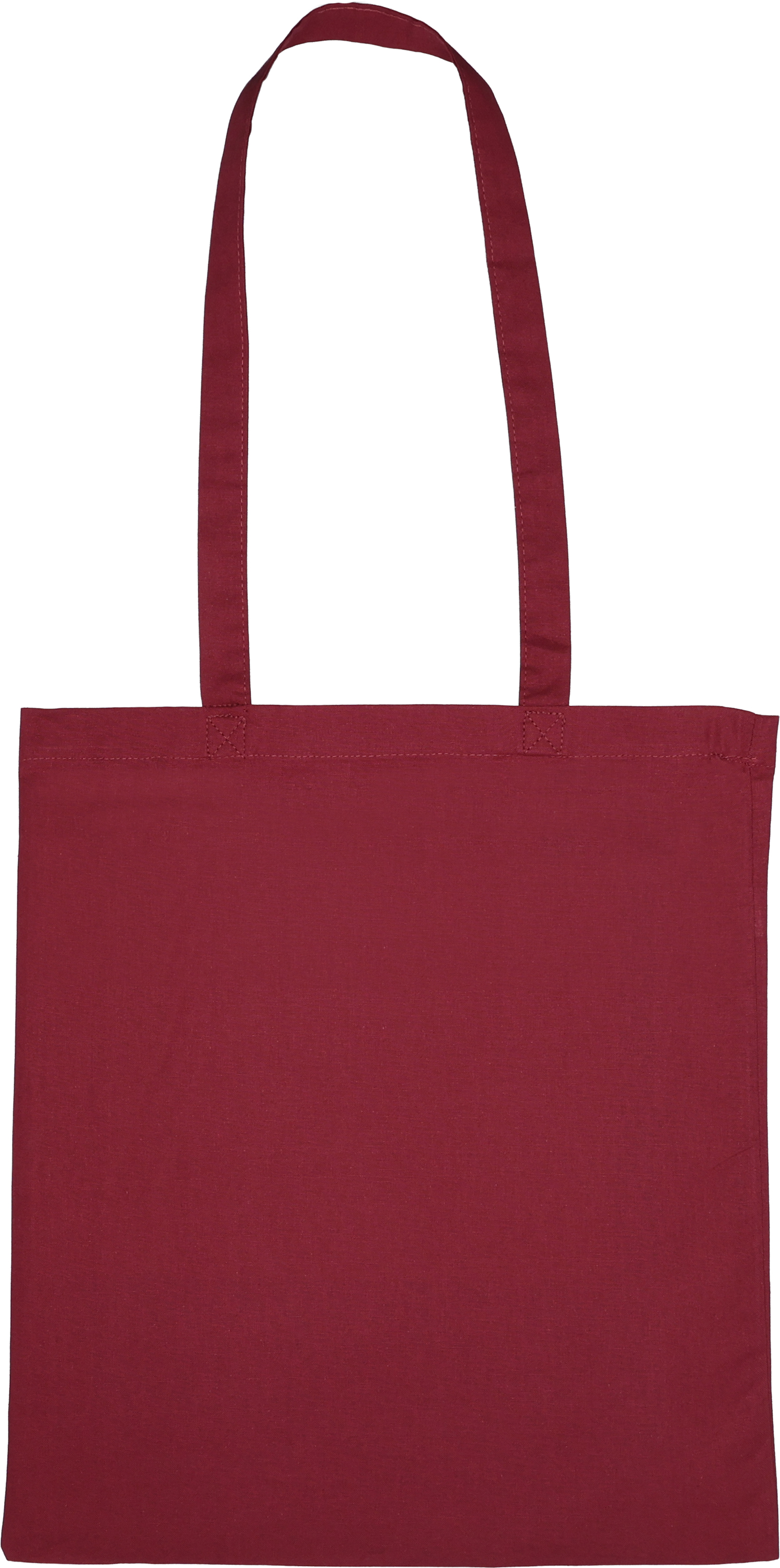 Torba bawełniana z długimi uszami 140 g/m2 COPENHAGEN Bordowy 088002 
