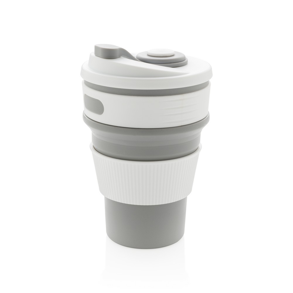 Składany kubek podróżny 350 ml Szary P432.602 