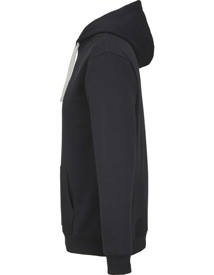 Bluza Męska Kroj Standardowy Szczotkowany Polar - Black & Red French Navy L04853-996463 (4)